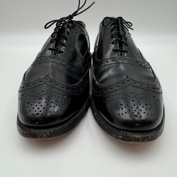 Allen Edmonds McAllister Wingtip Oxford Dress Shoes Black Mens Size 8D main image 9